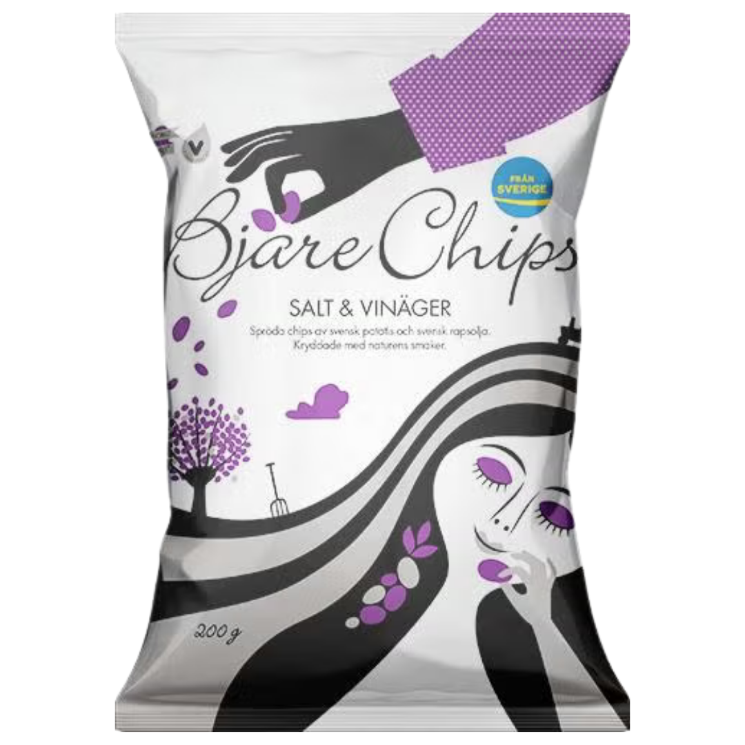 Bjärechips Salt & Vinäger Chips