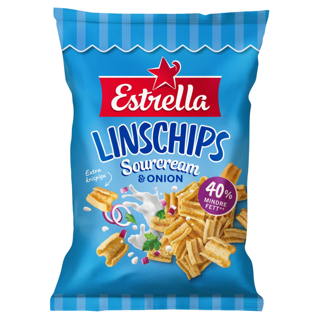 Estrella Linschips Sourcream & Onion Chips