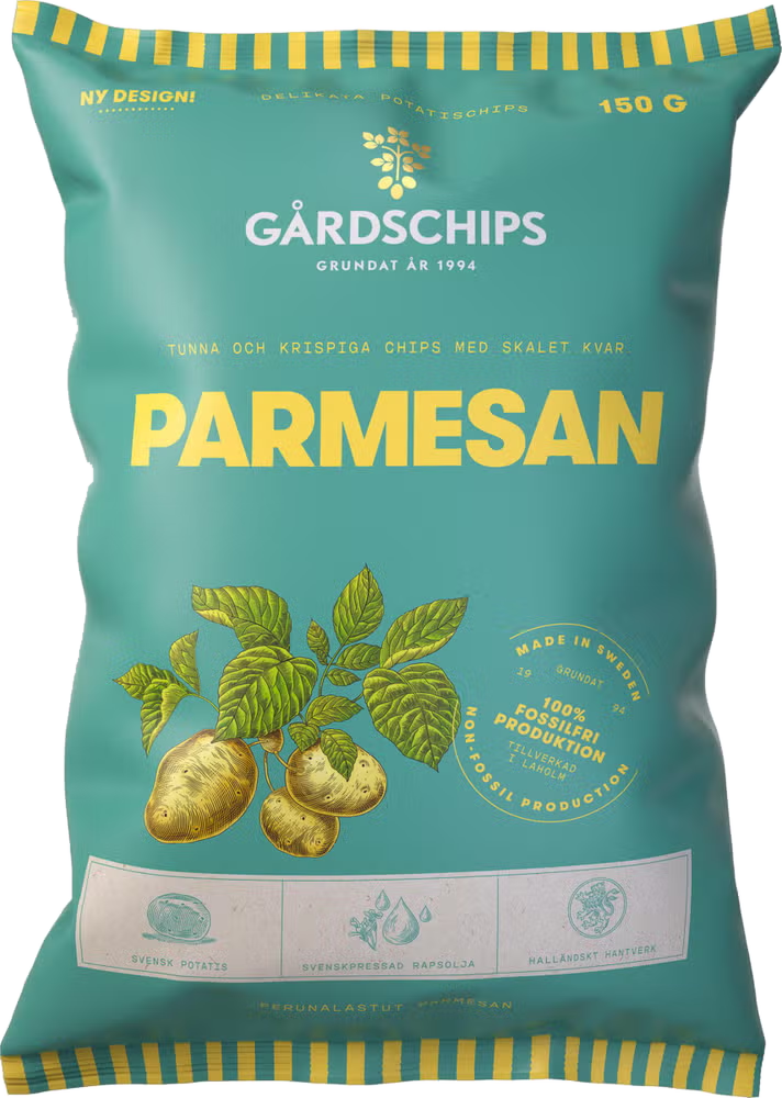 Gårdschips Parmesan Chips